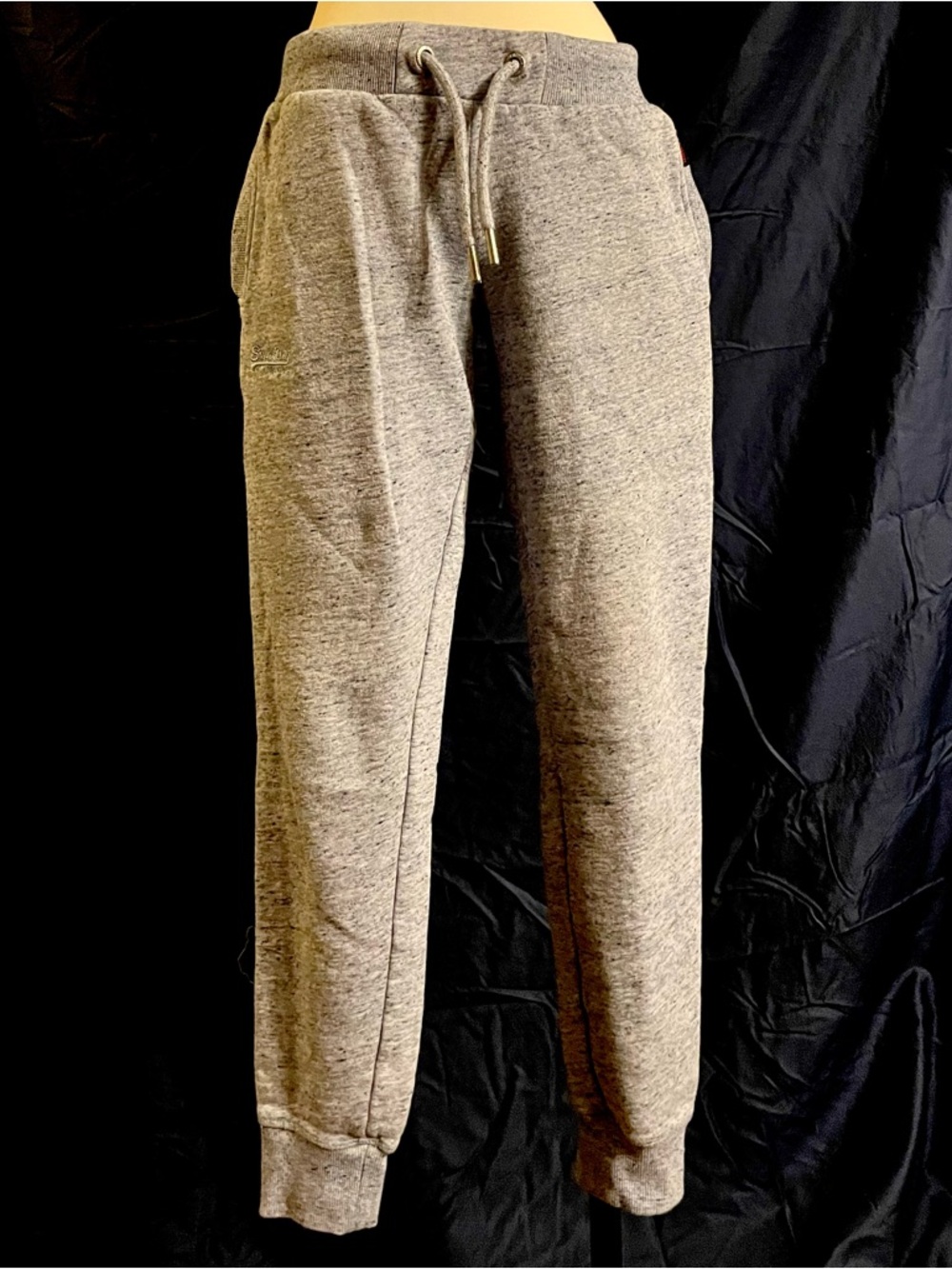 Superdry Heathered Blue Jogger Sweatpants